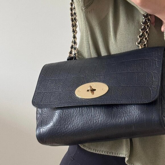 Gorgeous mulberry Lily bag, Medium, in Black. - Picture 2 of 8